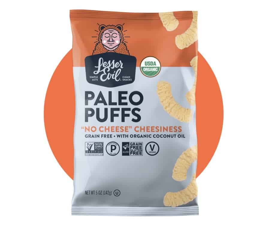 lesser evil paleo puff