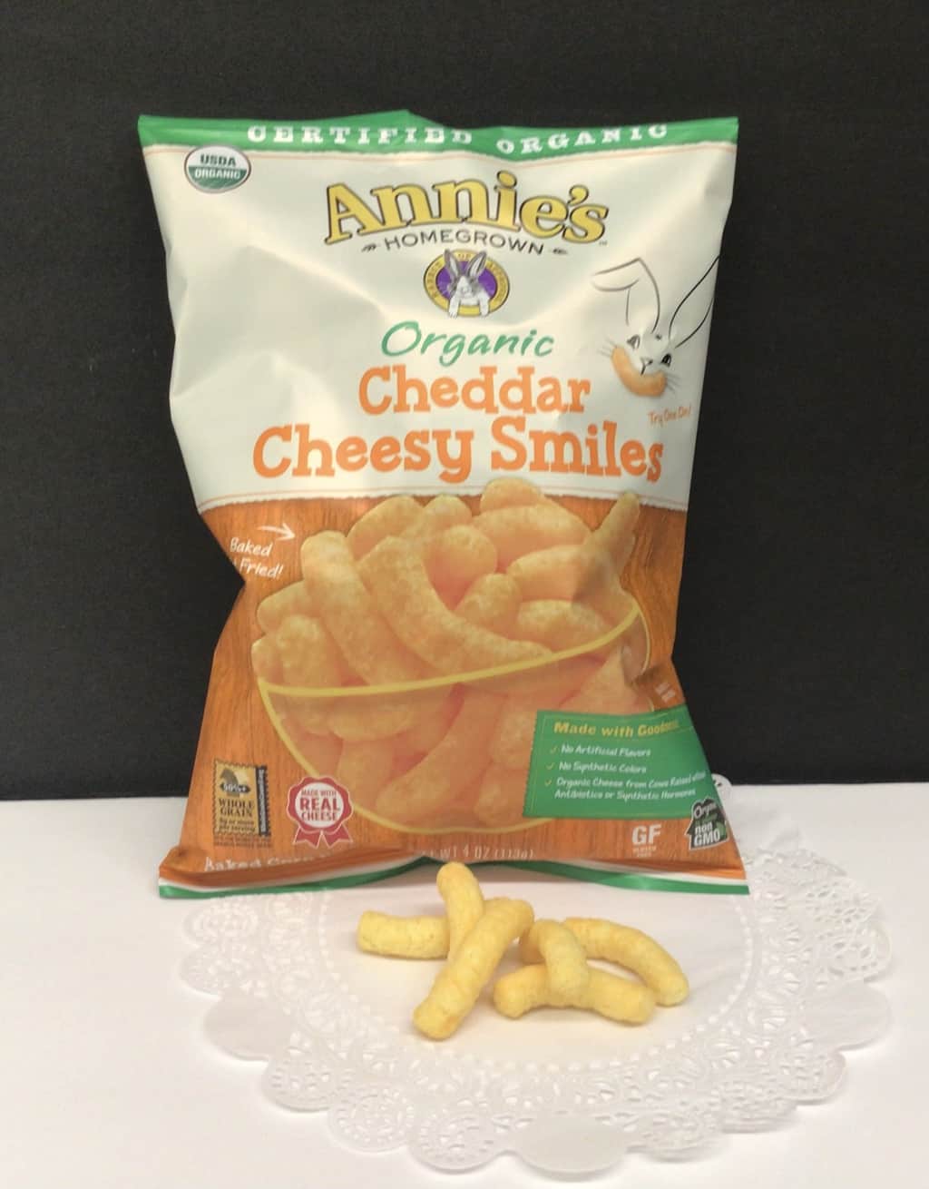 Amy’s Organic Cheddar Cheesy Puffs & Kettle Dill Pickle Chips Yelm