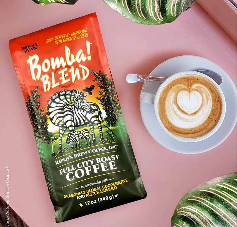 Raven’s Brew Coffee Bomba! Blend Yelm Food Coop