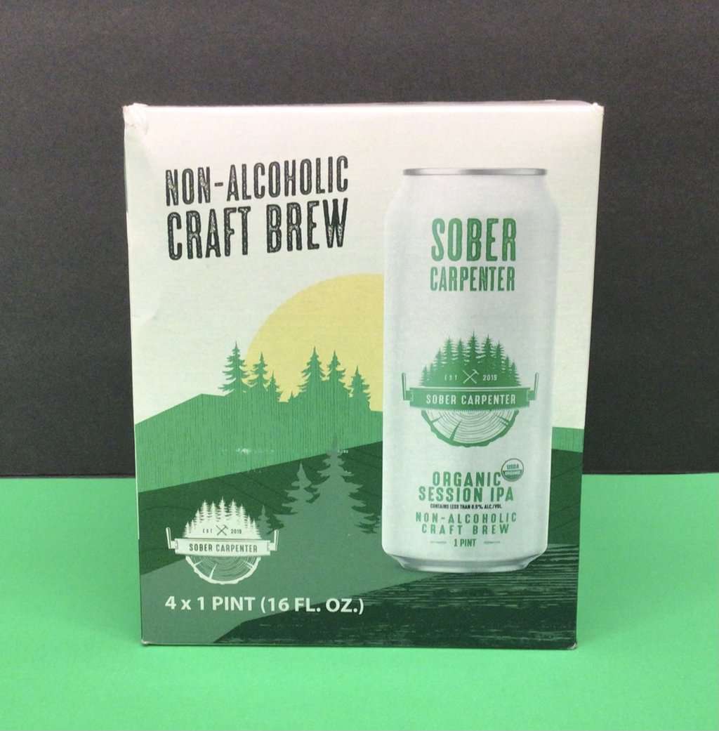Sober Carpenter NonAlcoholic Beer Yelm Food Coop