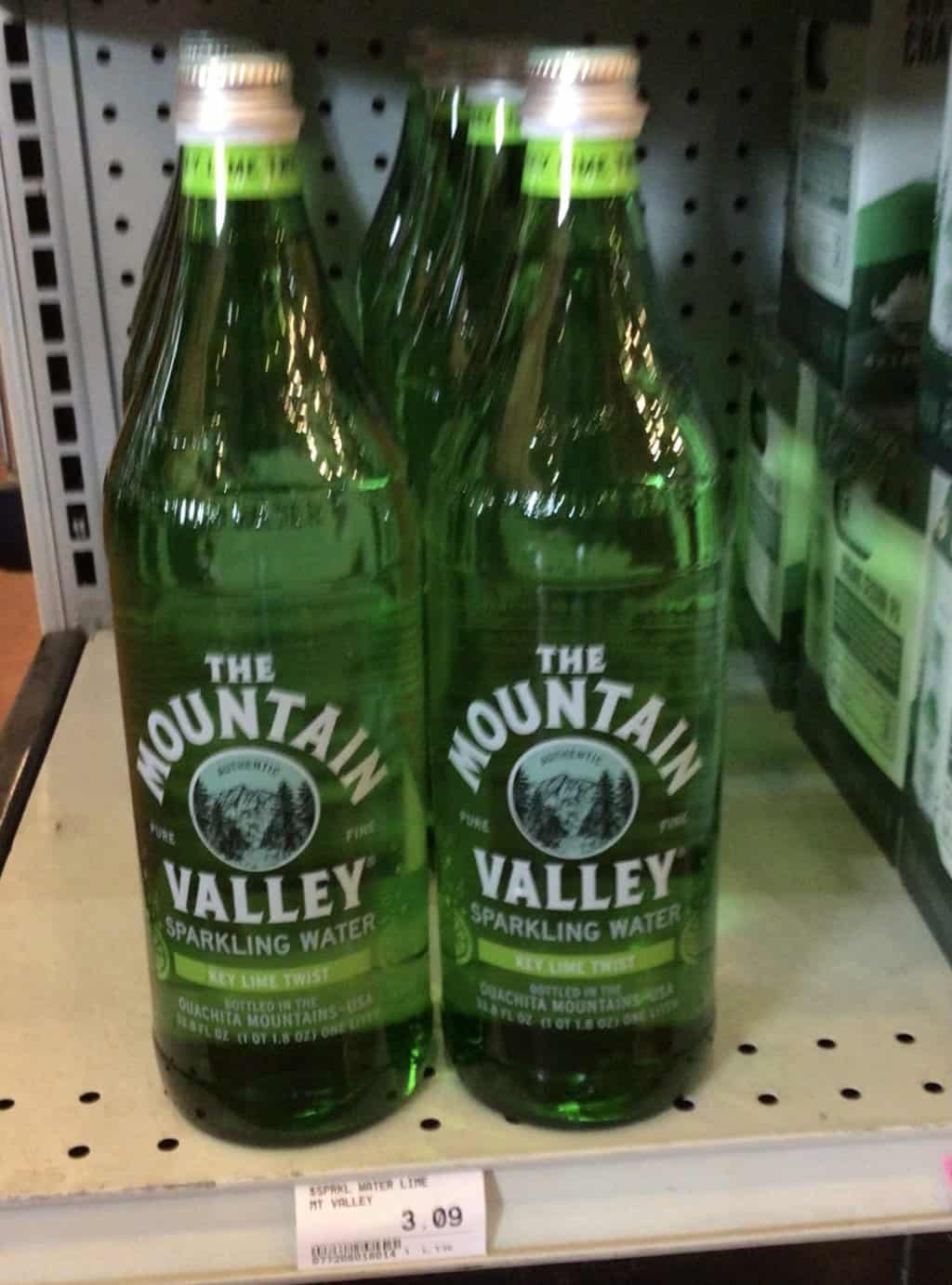 The Mountain Valley Sparkling Water, Key Lime Twist Yelm Food Coop