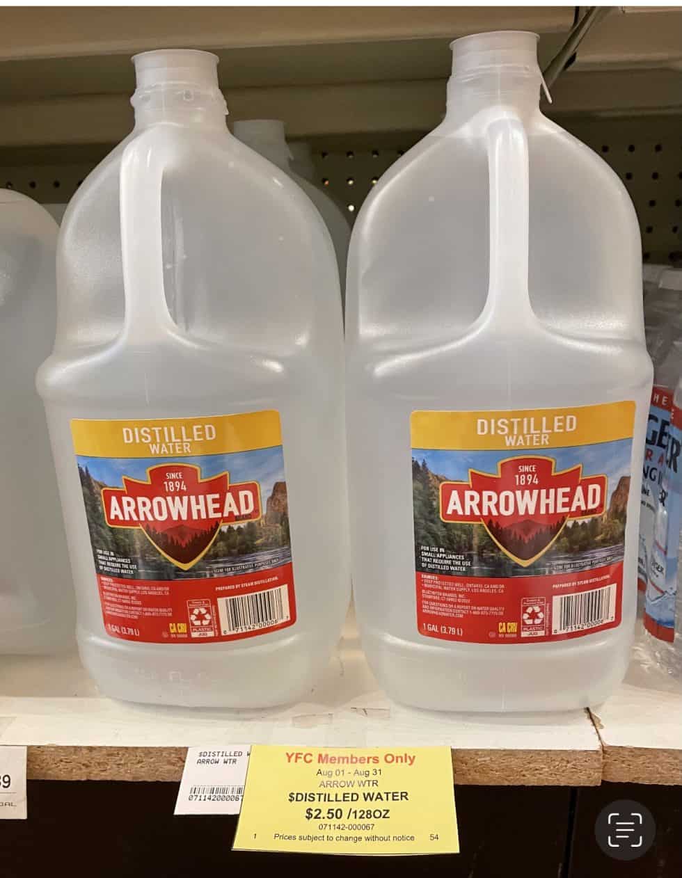 Is Arrowhead Stilled Water