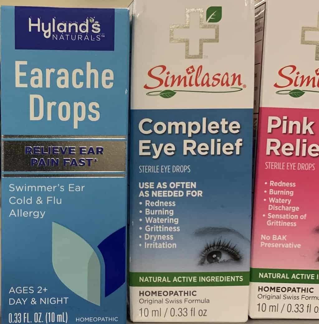 Hyland’s Earache Drops Yelm Food Coop