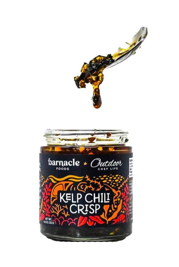 Barnacle Kelp Chili Crisp & Recipe Yelm Food Coop