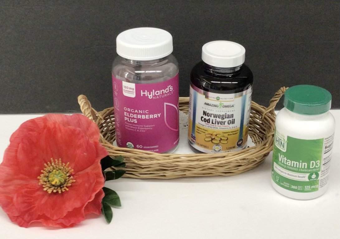Elderberry, Cod Liver Oil and Vitamin D3 Yelm Food Coop