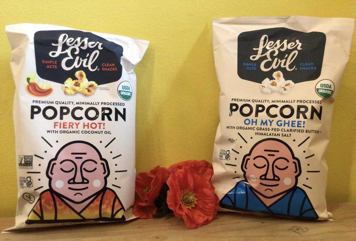 Lesser Evil Popcorn Yelm Food Coop