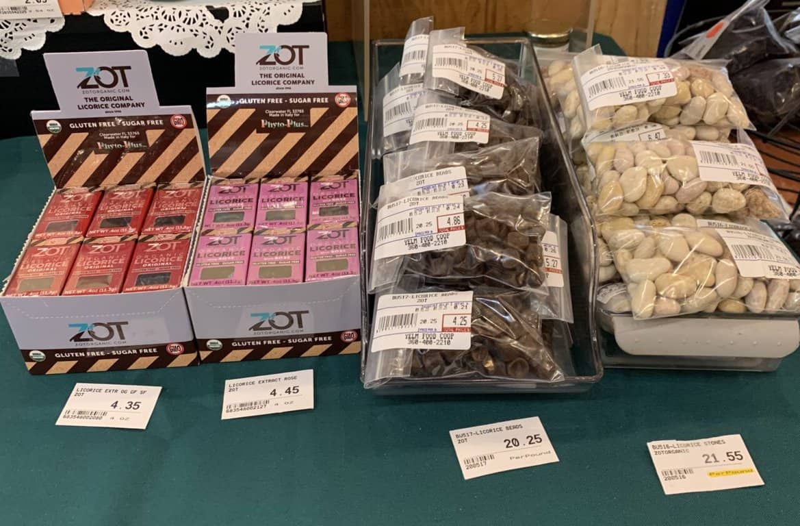 ZOT Organic Licorice Yelm Food Coop