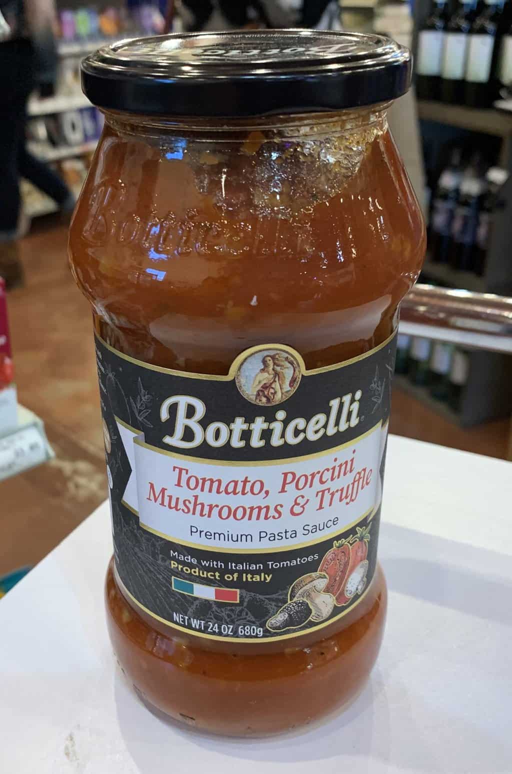 Botticelli Tomato, Porcini Mushrooms &amp; Truffle Premium Pasta Sauce ...