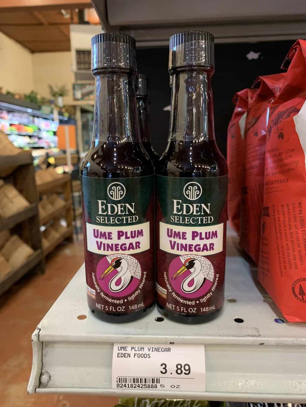 Eden Ume Plum Vinegar - Yelm Food Coop
