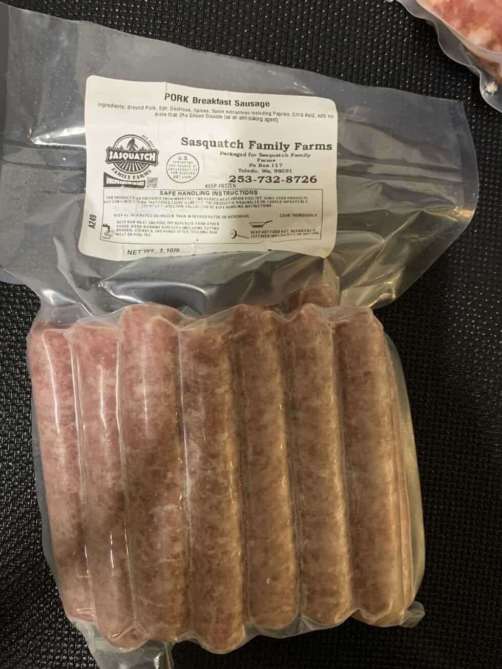 Sasquatch Family Farms Pork Yelm Food Coop